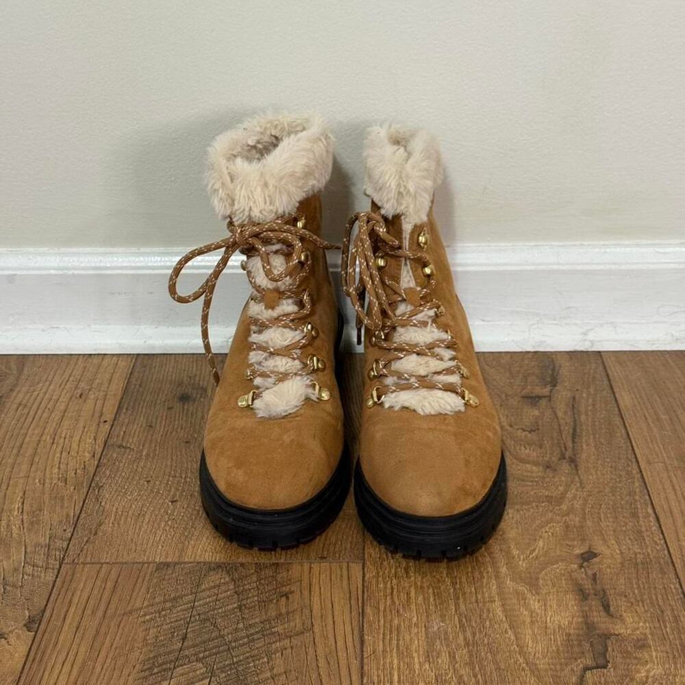 J.Crew Fur-Lined‎ Hiking Boots – Women’s 9.5 – Blokecore Streetwear